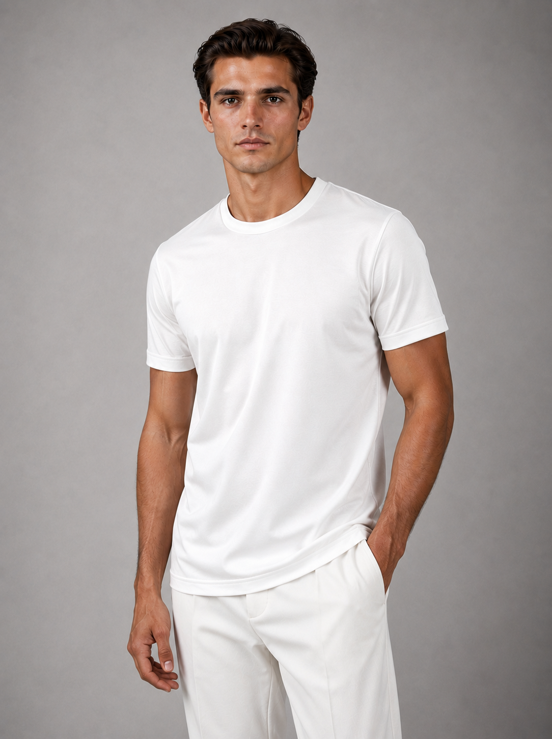 Signature Glossy T-Shirt White
