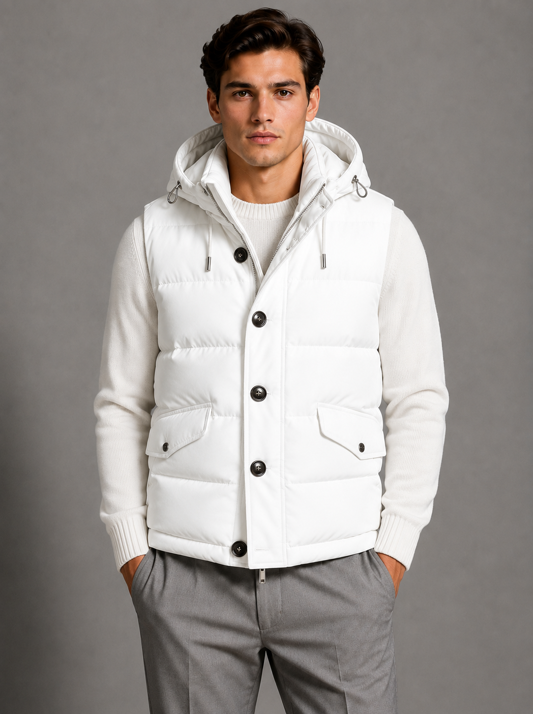 Cortina Vest White
